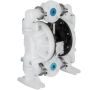 Pneumaattinen kaksoiskalvoinen polypropeenipumppu, 25,4 mm, 113 l/min, kemian- ja teollisuussovelluksiin