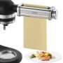KitchenAidin ruostumattomasta teräksestä valmistettu pastalevyjen kaulintaosa