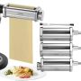 KitchenAid ruostumattomasta teräksestä valmistettu pastarullaleikkurisetti, 3 kpl.