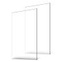 Plexiglas-akryylilevyt, 2 kpl, 24x48 tuumaa, 1/8 tuumaa paksut, kirkkaat