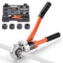 Hydraulinen putkenpuristustyökalu PEX, AL-PL, TH16-32 leuoilla ja kotelolla