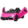 Lasten sähköauto Aiyaplay 105x60x40cm., pinkki/musta