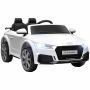 Lasten sähköauto Homcom 102x60x44cm, valkoinen/musta