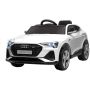 Lasten sähköauto Homcom 108x60x47cm, valkoinen/musta väri