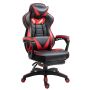 Игровое кресло Vinsetto 65x70x128,5см, черно-красное