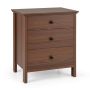 Bedside table 56x45x66cm., brown
