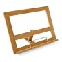 Book stand 24x32x18cm., light brown