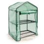 Transparent mini greenhouse nursery for plants 90x70x50cm., green color