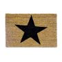Doormat "Star" 40x60 cm., brown