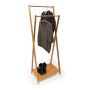 Clothes rack 156x56.5x40cm., light brown