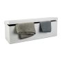 Folding bench 38x114x38cm., white