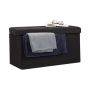 Folding bench 38x76x38cm., black