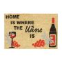 Doormat "Wine" 40x60 cm., beige