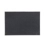 Rubber door mat 75x45 cm.
