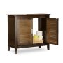 Bathroom cabinet 60x67x30cm., dark brown