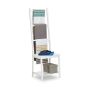 Clothes rack 133x40x42cm., white