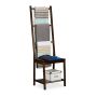 Clothes rack 133x40x42cm., dark brown