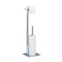 Toilet paper holder 71x20x20cm., silver color