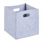 Firewood basket 30x30x30cm., gray