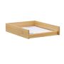 Paper tray 6x25x33 cm., light brown