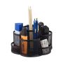 Writing instrument organizer 11x17.5x16.5 cm., black