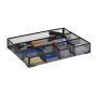 Writing instrument organizer 6x38x30 cm., black