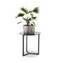 Side table 51x50x50cm., black