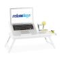 Laptop table 24x60x35cm., white