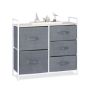 Living room shelf 77.5x83x29cm., gray/white