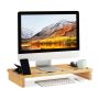 Monitor stand 9x60x30cm., light brown