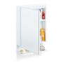 Wall-mounted bathroom cabinet 50x35x12cm., white