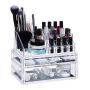 Transparent makeup organizer with drawers 19x23.5x14cm.