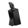 Knife stand 25x11x17cm., black