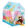Children's playhouse "Jungle" 102x72x95cm., pink/blue