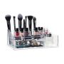 Transparent makeup organizer 10x28x18cm.