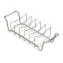 Rib stand 11.5x44.5x18.5cm., silver color