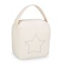 Door stop "Star" with handle, cream color