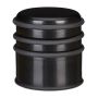 Door support with rubber rings, black