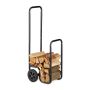 Firewood cart 100x41x42.5cm., black
