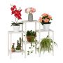 Flower stand with 6 shelves 70x89x26.5cm., white