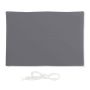 Rectangular sun awning 300x400cm., gray