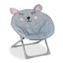 Folding chair 51.5x51x48cm., gray