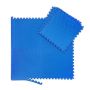 Set of 8 protective floor mats 1x61x61cm., blue