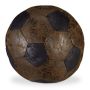 Doorstop "Soccer Ball", dark brown