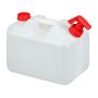 Water canister with mixer 26x20.5x32cm., white/red