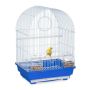 Bird cage 49.5x34.5x31cm., light blue/blue color