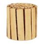 Flower stand 20.5x20cm., light brown