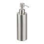 Liquid soap dispenser 21x7x5.5cm., silver color
