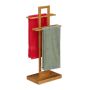 Towel rack 88x35.5x23.5cm., light brown