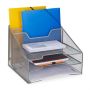 Document stand 24x32x29 cm., silver color